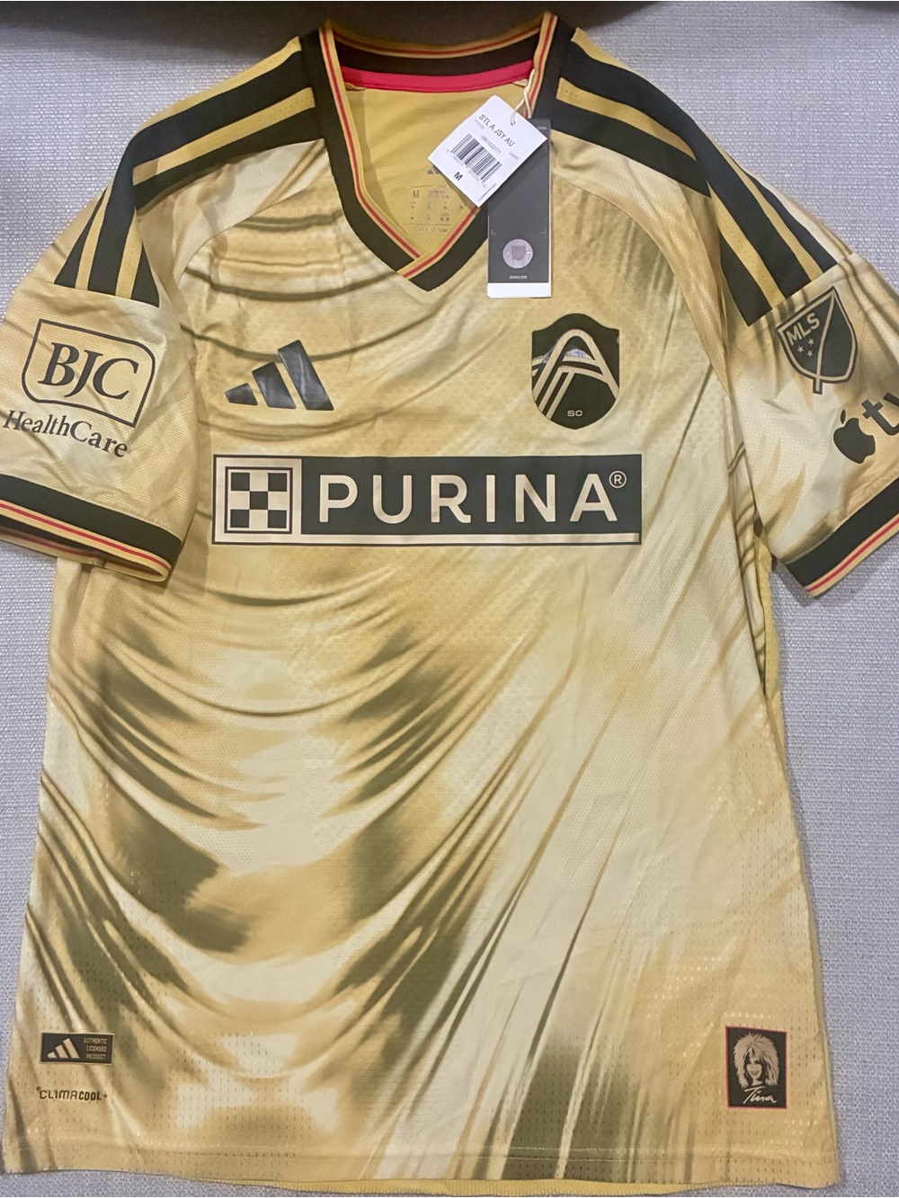 Adidas St. Louis City the Tina kit player version #2 size Medium
